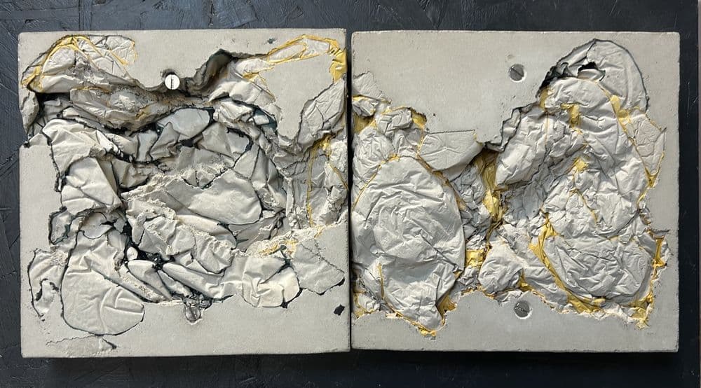 Deux carreaux béton — Valérie BILLET
