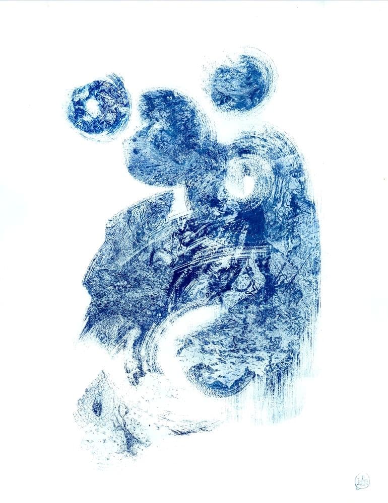 Cyanodessin n°17 — Hugo-Pierre EXBRAYAT